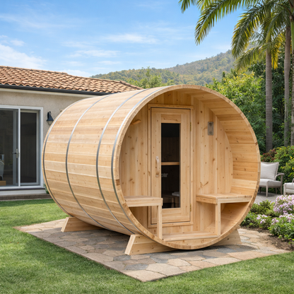 Leisurecraft CT Serenity Barrel Sauna